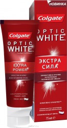 Зубная паста, Colgate (Колгейт) 75 мл Оптик Уайт Экстра сила освежающая мята