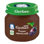 Пюре, Gerber (Гербер) 80 г чернослив с 4 мес