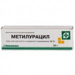 Метилурацил, мазь 10% 25 г №1