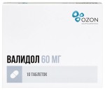 Валидол, таблетки подъязычные 60 мг 10 шт