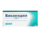 Бисакодил, табл. п/о кишечнораств. 5 мг №30